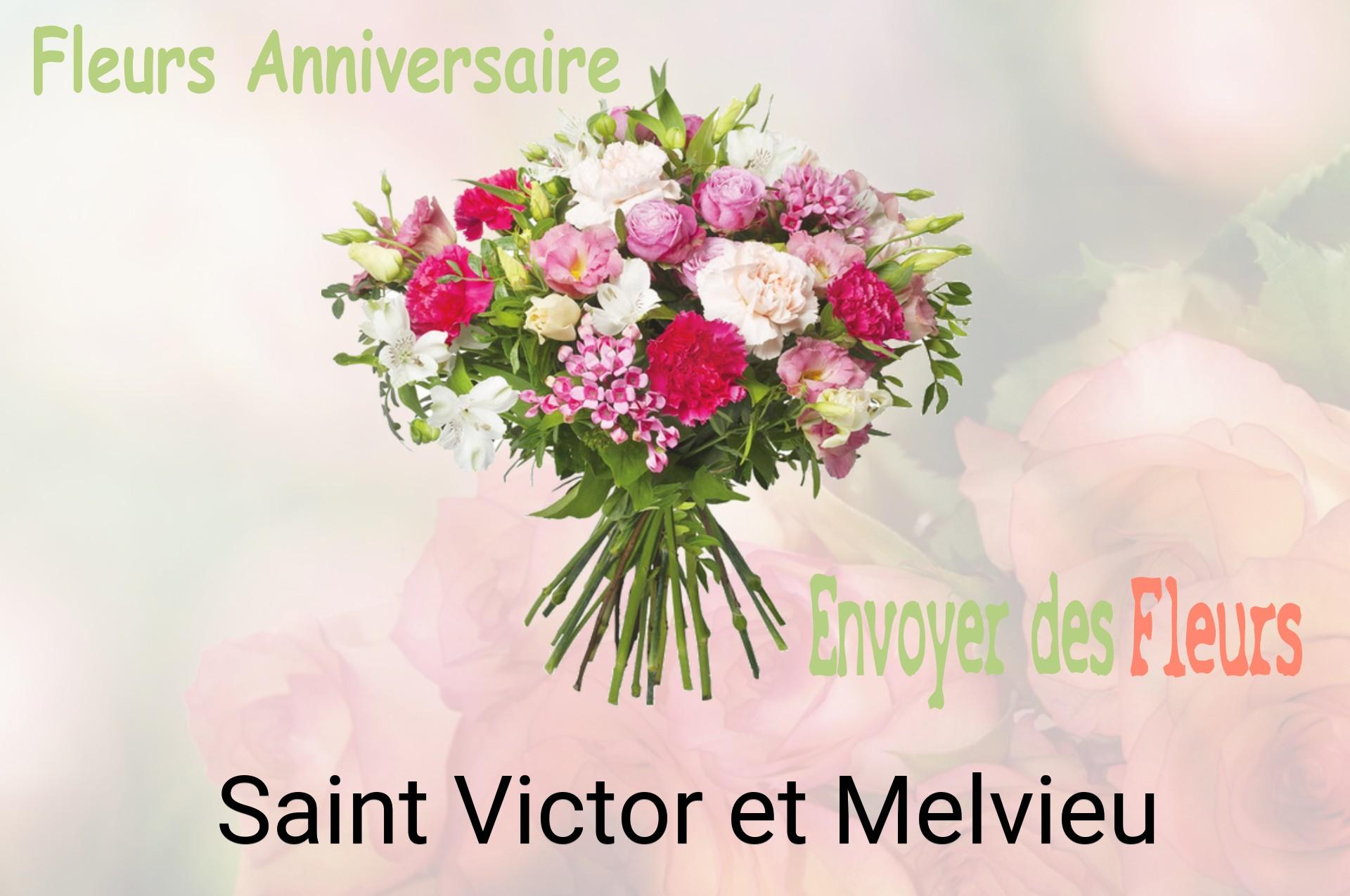 Bouquet de fleurs d’anniversaire livré à Saint-Victor-et-Melvieu
